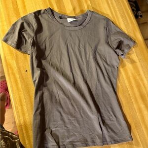 Gymshark Women's Gray Crew Neck Tee